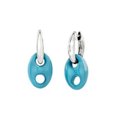 Chantecler - Orecchini Capriness - Argento - Resina Turchese