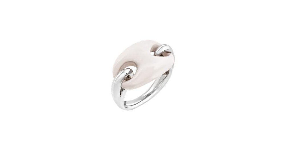 Chantecler - Anello Capriness - Argento - Bioresina Scolpita A Mano