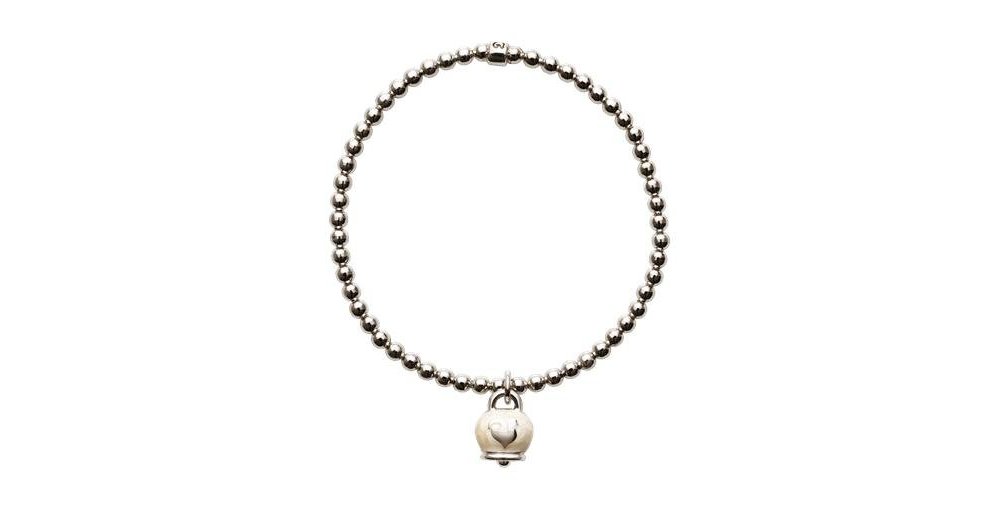 Chantecler - Bracciale Et Voilà Campanelle - Argento - Smalto Bianco