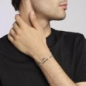 Mabina - Bracciale Gentleman - Argento - Zirconi Neri