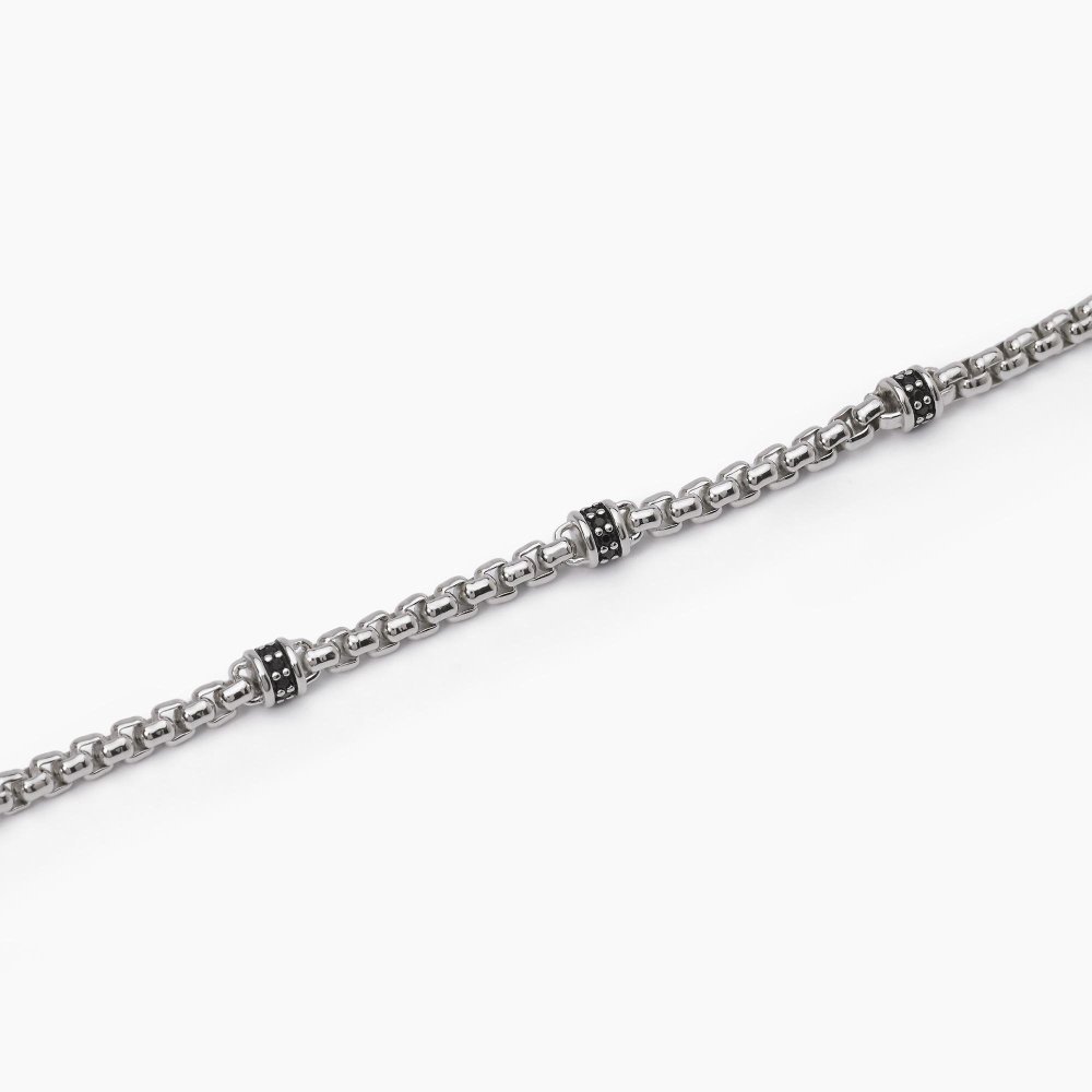 Mabina - Bracciale Montecarlo - Argento 925 - Zirconi Neri