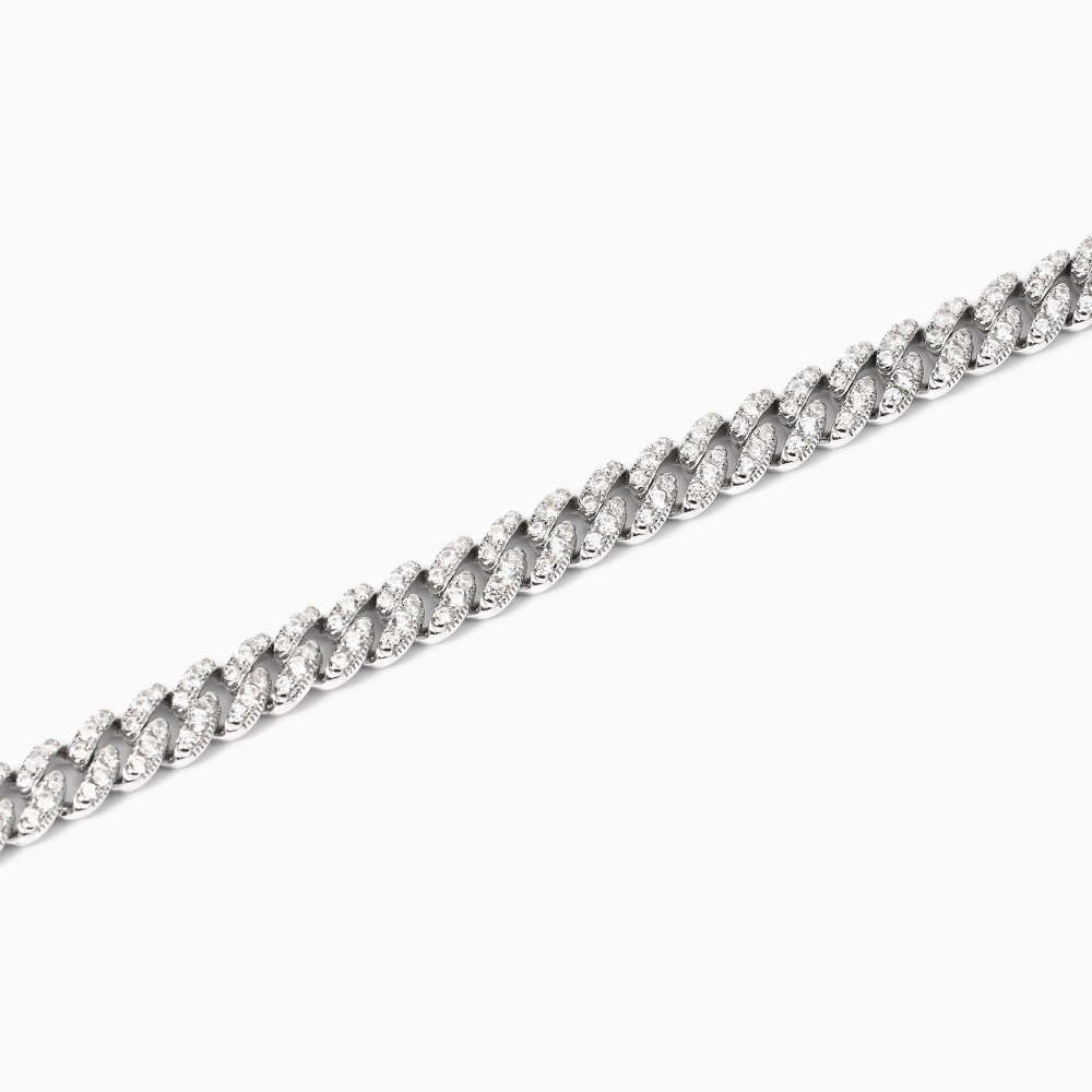 Mabina - Bracciale Groumette - Argento 925 - Zirconi