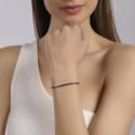 Mabina - Bracciale Tennis Argento - Zirconi Neri - Medium