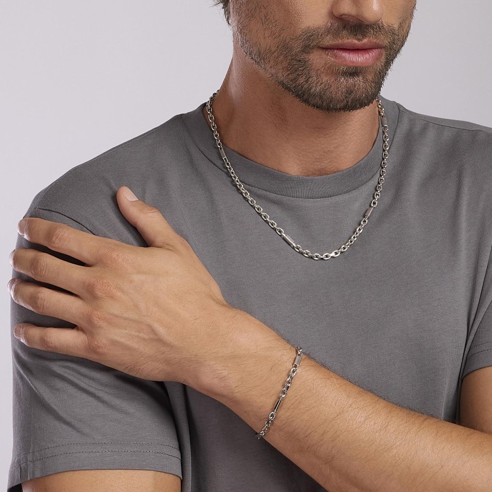 Mabina - Bracciale My Style - Argento 925 - Inserti Lucidi
