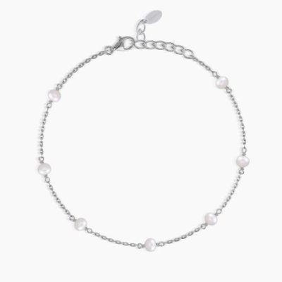 Mabina - Cavigliera Duchessa - Argento 925 - Perle Coltivate