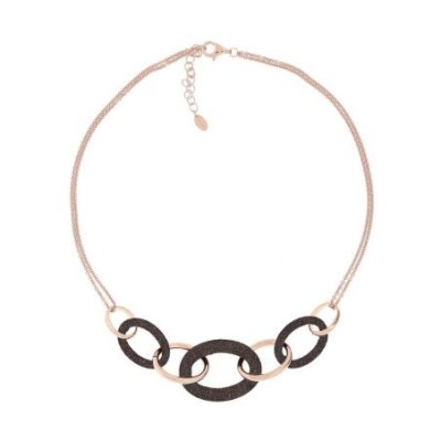 Pesavento - Collana Polvere Di Sogni - Argento Rosa - Polvere Bronzo