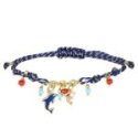 Nivy - Bracciale Delfino Donna - Cordino - Ciondolo Delfino