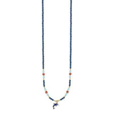 Nivy - Collana Estiva Donna - Ciondolo Delfino - Argento