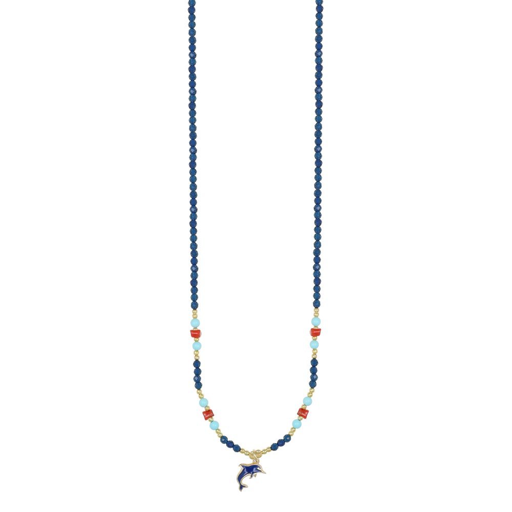 Nivy - Collana Estiva Donna - Ciondolo Delfino - Argento