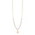 Nivy - Collana Estiva Donna - Fiore Di Pesco - Design Romantico