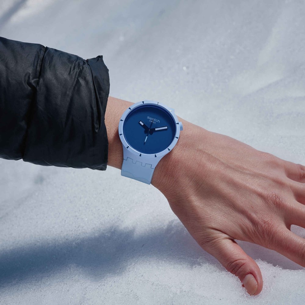 Swatch - Big Bold Bioceramic Arctic - Blu - Silicone