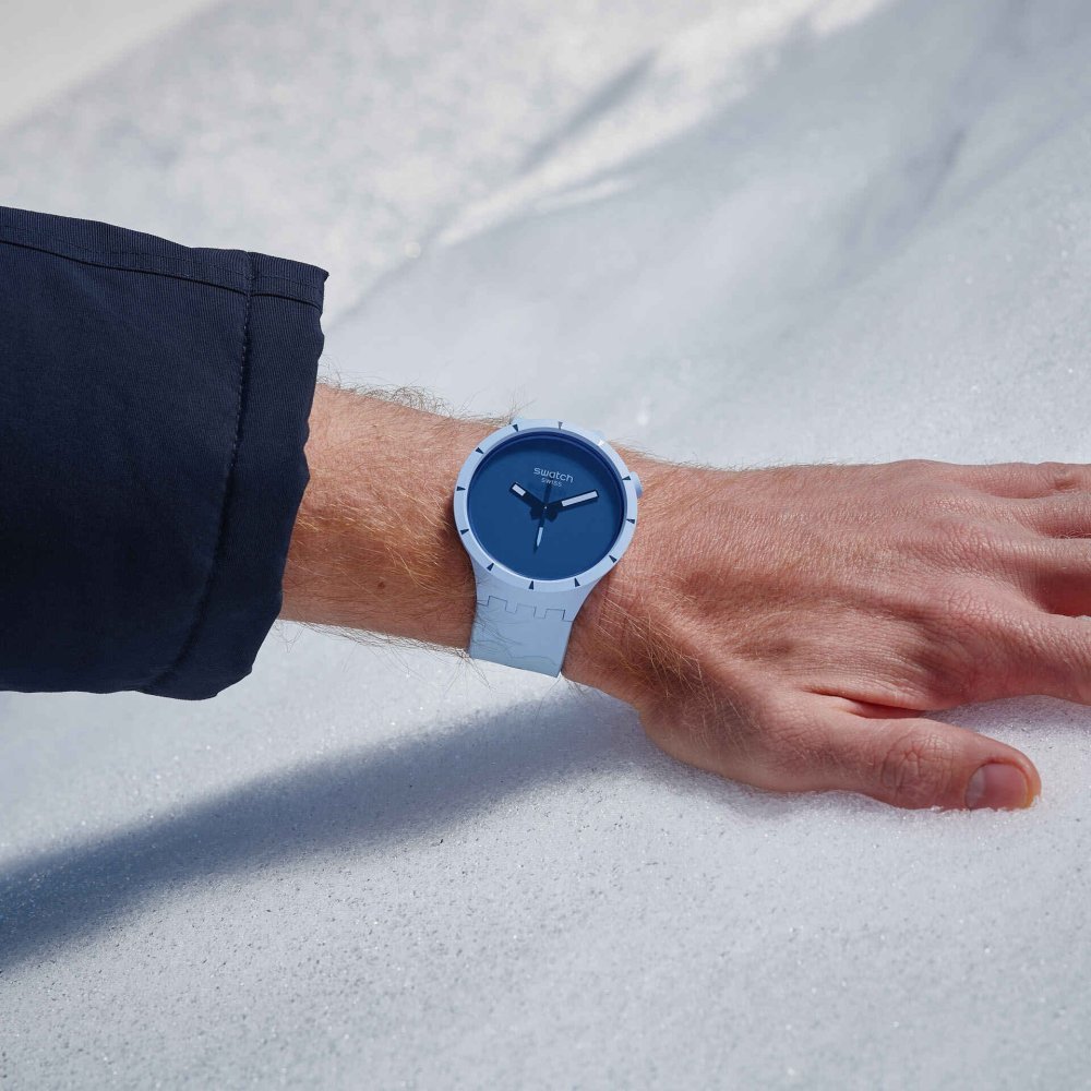 Swatch - Big Bold Bioceramic Arctic - Blu - Silicone