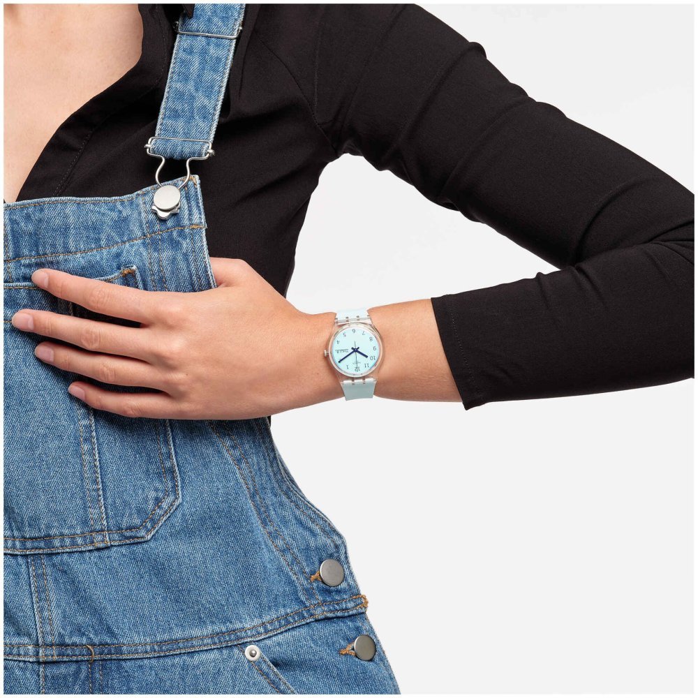 Swatch - Ultraciel Modell - Silicone Blu - Donna