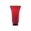 Venini - Anni Trenta Vaso - Vetro Soffiato - Rosso