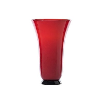 Venini - Anni Trenta Vaso - Vetro Soffiato - Rosso