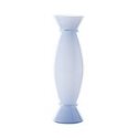Venini - Vaso Acco - Vetro Soffiato - Iceberg, Lattimo