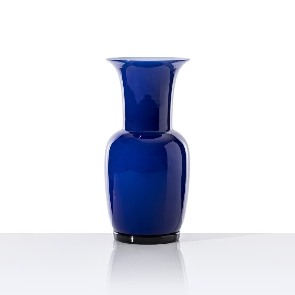 Venini - Opalino Zaffiro - Vetro Soffiato - Design Iconico