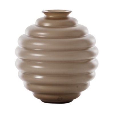 Venini - Deco Moka - Vetro Sabbiato - Opalino