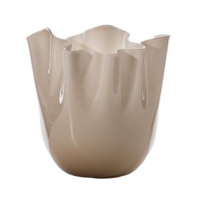 Venini - Fazzoletto Moka - Vetro Soffiato - Design Fulvio Bianconi
