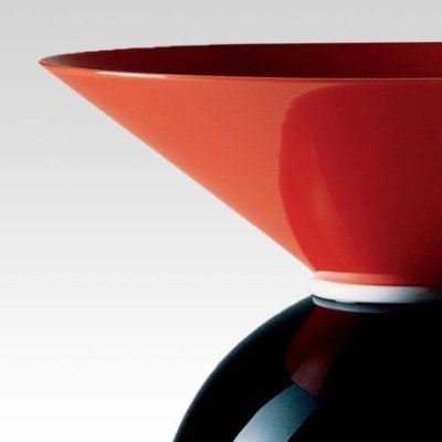 Venini - Yemen Modell - Vetro Decorativo - Nero, Verdognolo