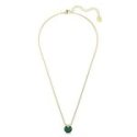 Swarovski - Pendente Bella V - Cristallo Verde - Placcato Oro