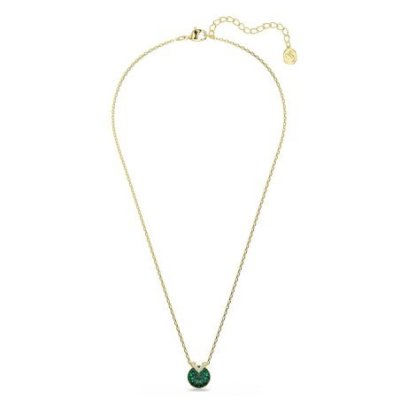 Swarovski - Pendente Bella V - Cristallo Verde - Placcato Oro