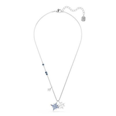 Swarovski - Pendente Symbolica - Cristalli Blu - Placcatura Rodio
