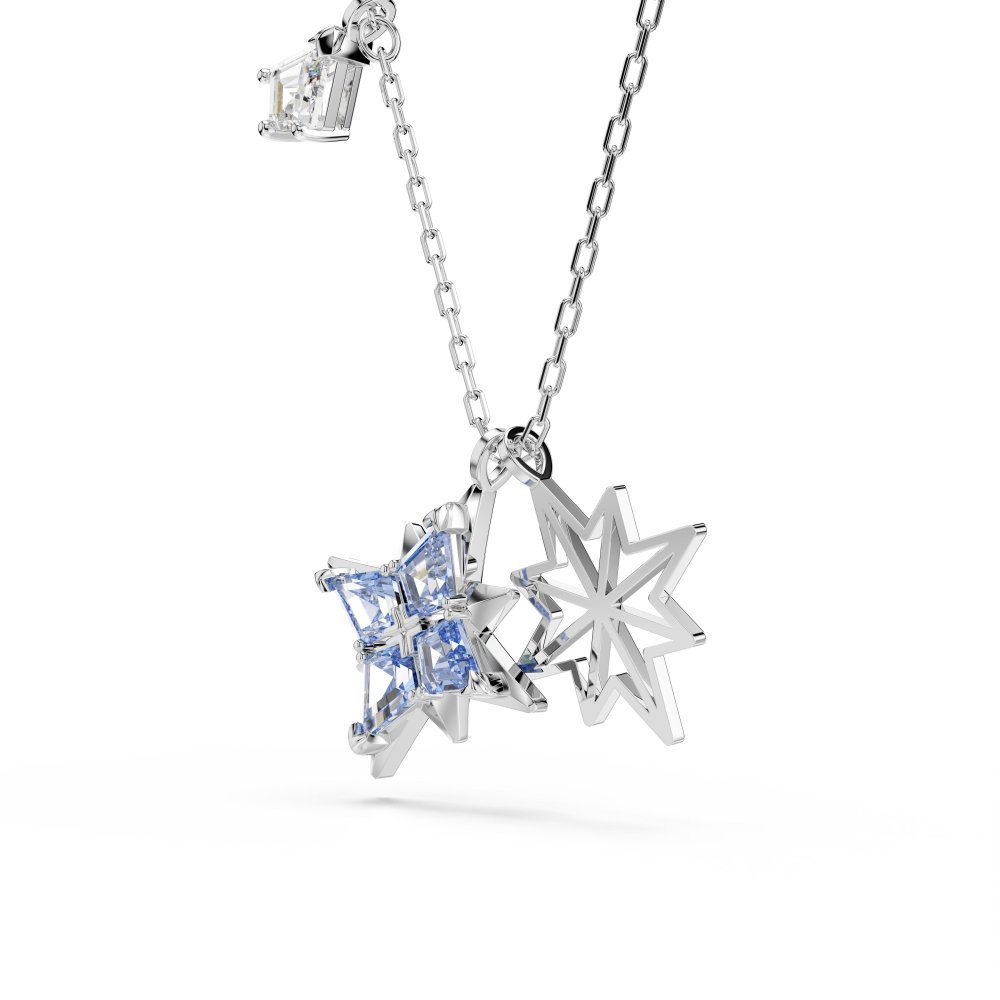 Swarovski - Pendente Symbolica - Cristalli Blu - Placcatura Rodio