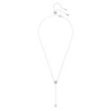 Swarovski - Collana Stilla A Y - Cristallo Blu - Placcato Rodio