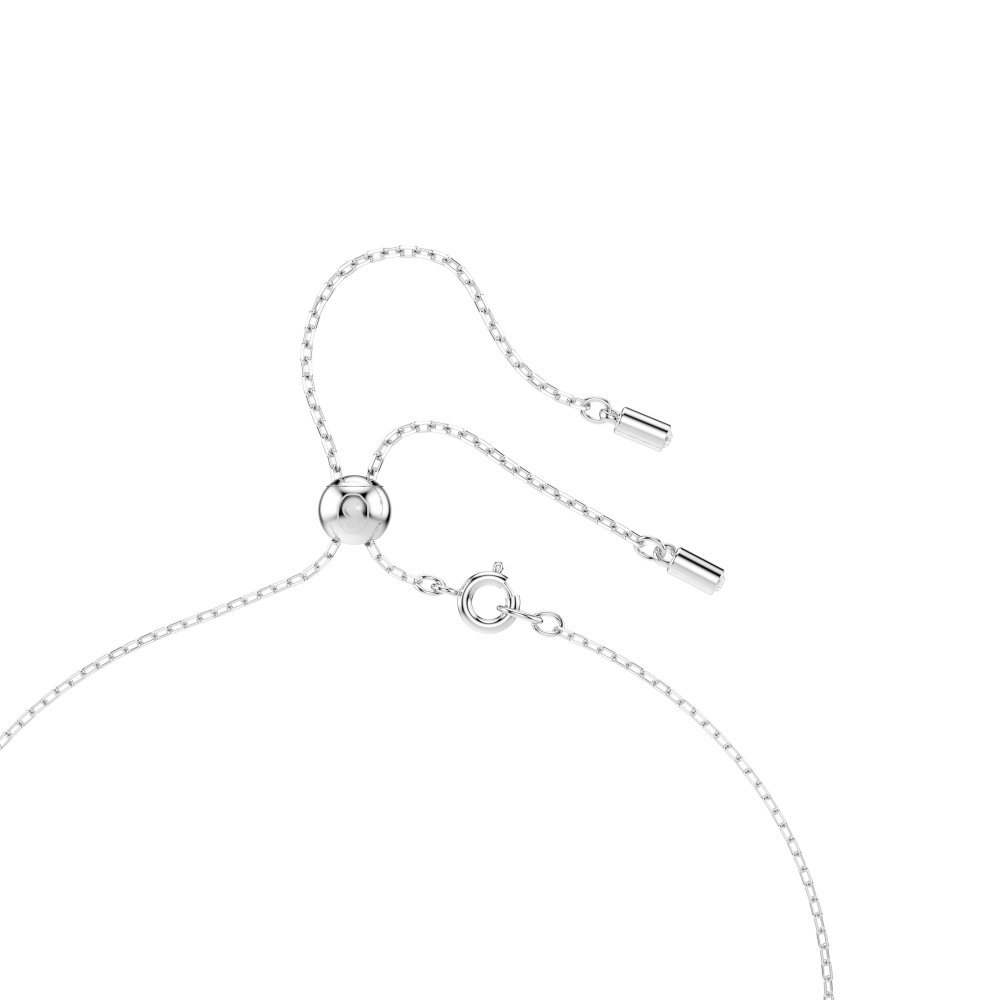 Swarovski - Collana Stilla A Y - Cristallo Blu - Placcato Rodio