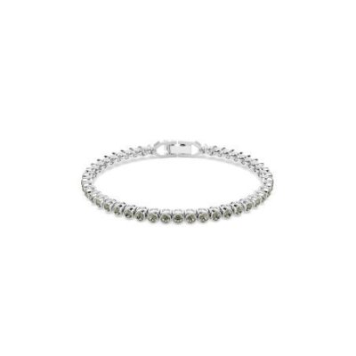 Swarovski - Bracciale Tennis Imber Emily - Cristalli Neri - Rodio