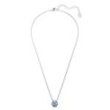 Swarovski - Pendente Bella V - Cristallo Blu - Placcatura Rodio