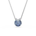 Swarovski - Pendente Bella V - Cristallo Blu - Placcatura Rodio