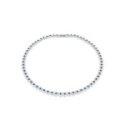 Swarovski - Collana Tennis Una Angelic - Cristalli Blu - Placcato Rodio