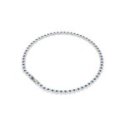 Swarovski - Collana Tennis Una Angelic - Cristalli Blu - Placcato Rodio