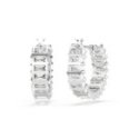 Swarovski - Orecchini Matrix - Zirconia Bianchi - Placcatura Rodio