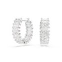 Swarovski - Orecchini Matrix - Zirconia Bianchi - Placcatura Rodio