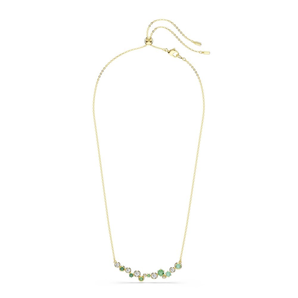 Swarovski - Collana Constella - Placcato Oro - Cristalli Verdi