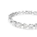 Swarovski - Braccialetto Mesmera - Zirconia - Placcatura Rodio