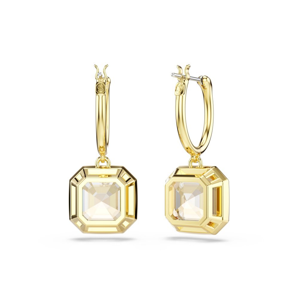 Swarovski - Orecchini Millenia - Cristalli Caramello - Placcato Oro