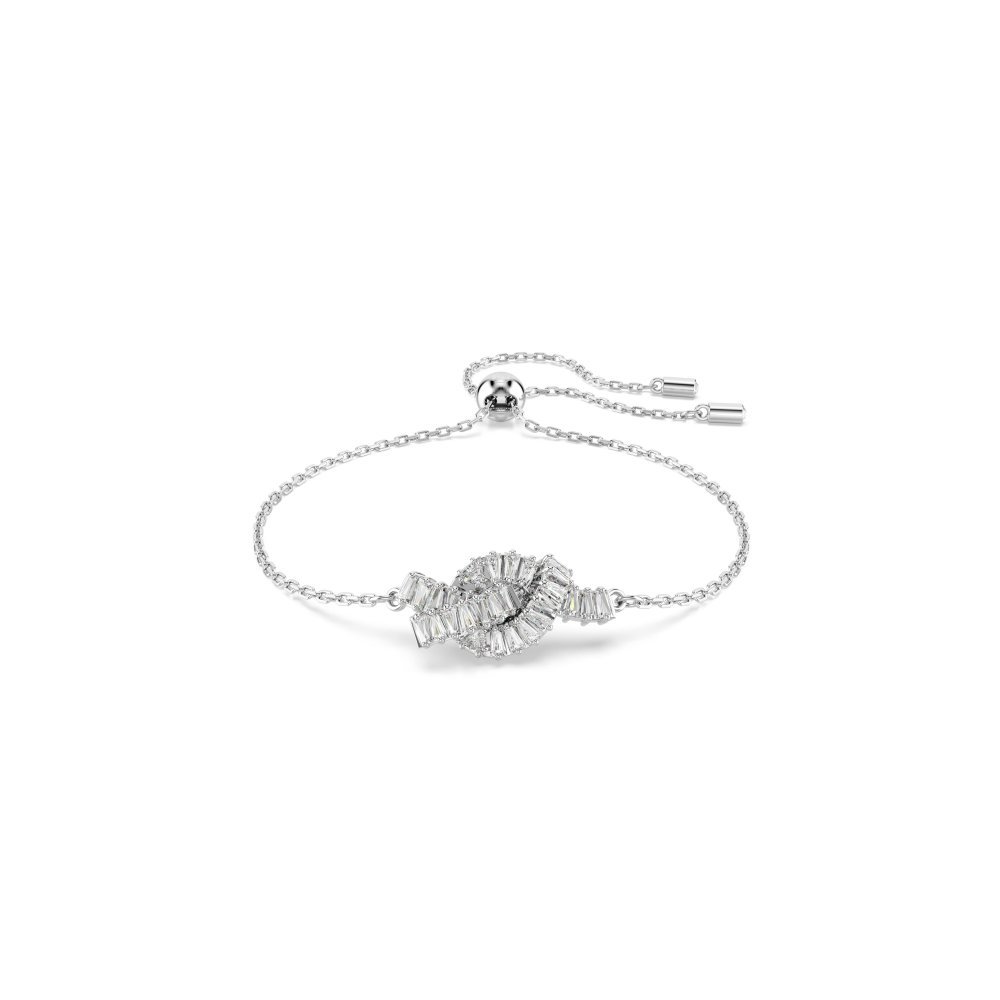 Swarovski - Braccialetto Matrix - Zirconia Bianca - Placcato Rodio