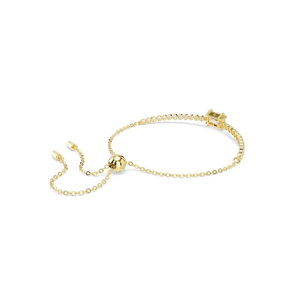 Swarovski - Bracciale Tennis Matrix - Zirconia Caramello - Oro