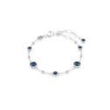 Swarovski - Braccialetto Imber - Cristalli Blu - Placcato Rodio