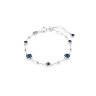 Swarovski - Braccialetto Imber - Cristalli Blu - Placcato Rodio
