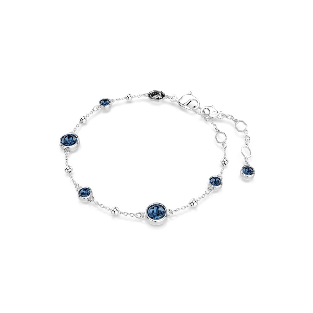 Swarovski - Braccialetto Imber - Cristalli Blu - Placcato Rodio