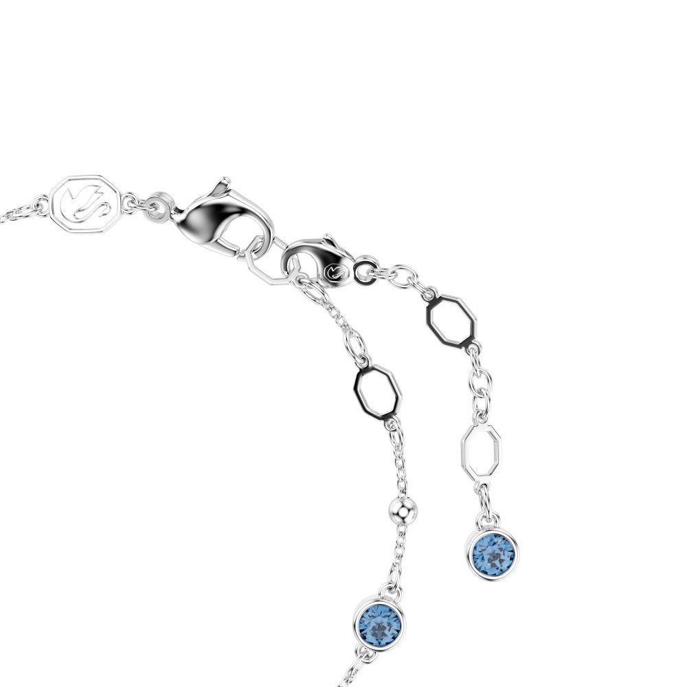 Swarovski - Braccialetto Imber - Cristalli Blu - Placcato Rodio