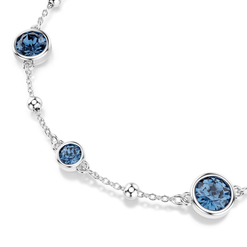 Swarovski - Braccialetto Imber - Cristalli Blu - Placcato Rodio