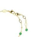 Swarovski - Braccialetto Imber - Cristalli Verdi - Placcato Oro