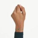 Swarovski - Braccialetto Imber - Cristalli Verdi - Placcato Oro