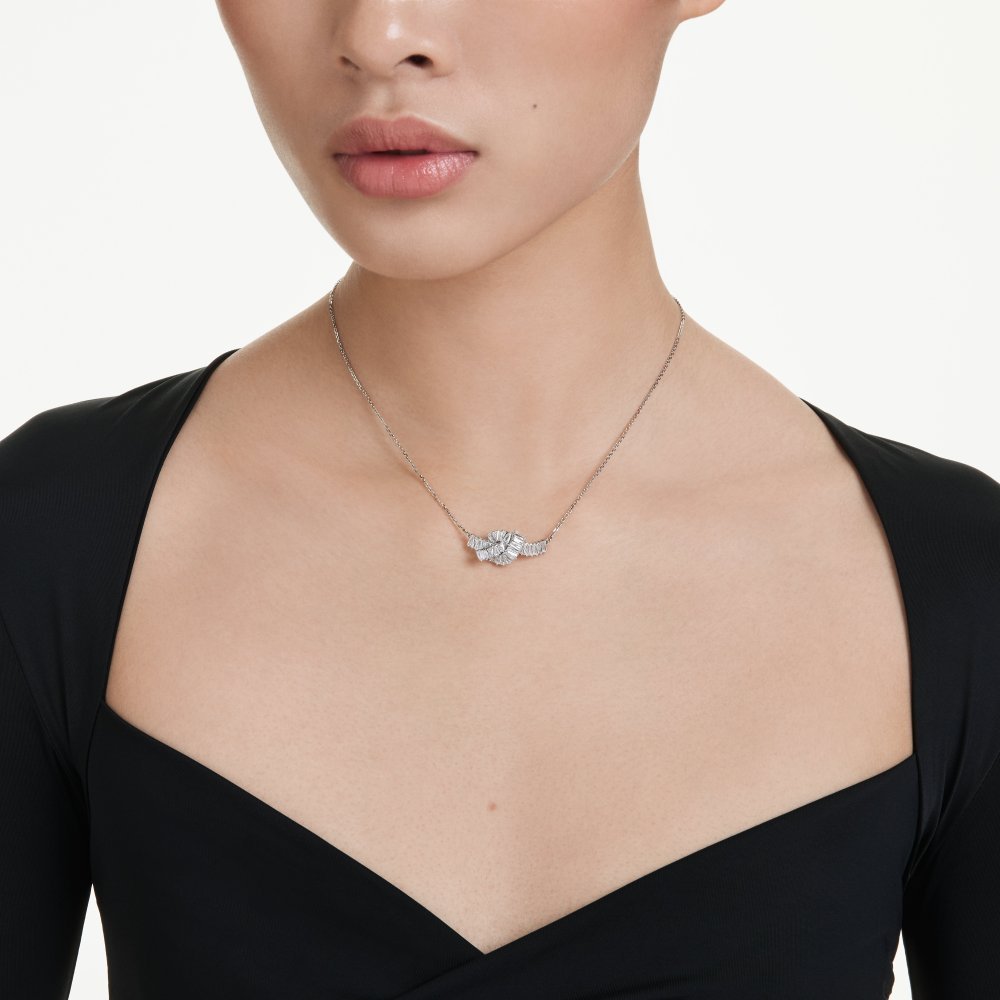 Swarovski - Pendente Matrix - Nodo - Zirconia Bianca